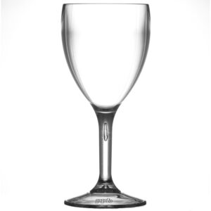 Premium Polycarbonate Wine Glass 9oz CE @ 175ml