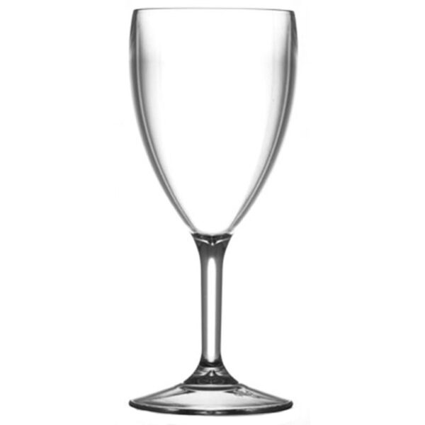 Premium Polycarbonate Wine Glass 14oz CE @ 250ml