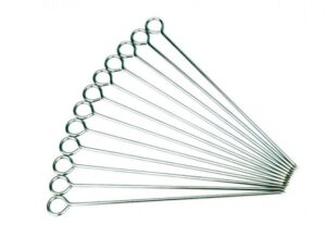 10″ Stainless Steel Skewers