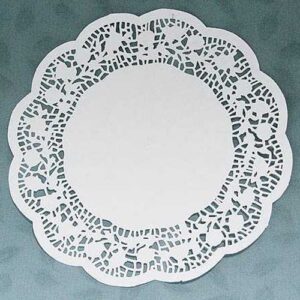 Swantex Round Doily White 16.5cm/6.5"