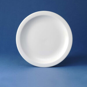 Churchill Super Vitrified Nova White Plate 22.86cm/9"