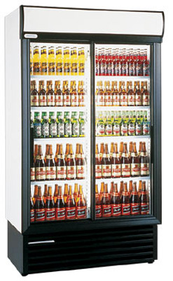 Staycold Sliding Two Door Bottle Cooler Large