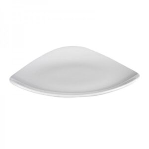 Churchill Vitrified Lotus - 9" Medium Triangle Plate-0