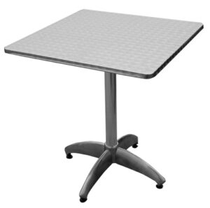 Stainless Bistro Table Square