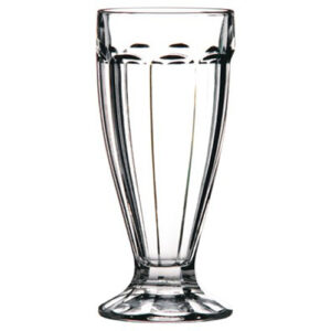 Paneled Soda / Milkshake / Smoothie Glasses 12oz-0