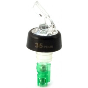 35ml Measured Pourers Black/Clear NGS