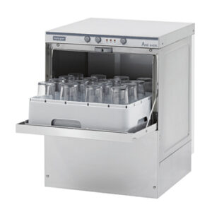 Maidaid Amika Glasswasher With Gravity Drain AMH45 (450mm Basket)