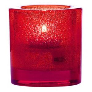 Thick Red Votive Candle Holder 2.75″