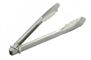 9″ Stainless Steel Tongs