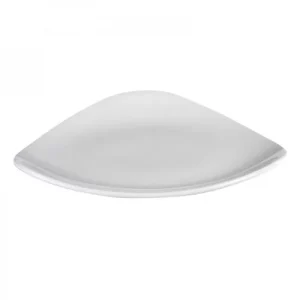 Churchill Super Vitrified Triangle Plate White 19.7cm