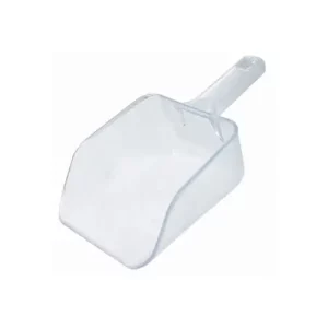 a plastic ice scoop