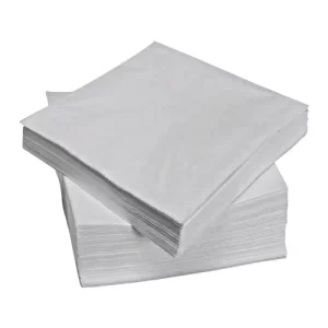 white napkins