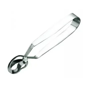 stainless steel silver tongs