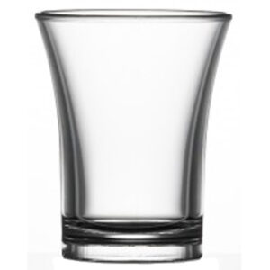 BBP Clear Polystyrene Shot Glass 25ml/0.9oz