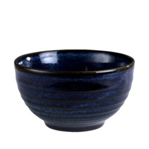 Churchill Vitrified Bit On The Side – 19.7oz Sapphire Ripple Bowl