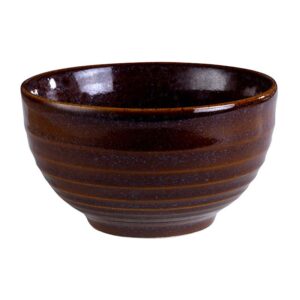 Churchill Vitrified Bit On The Side – 19.7oz Cinnamon Ripple Bowl