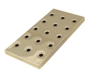 Brass Effect Drip Tray 425mm x 215mm x 28mm-0