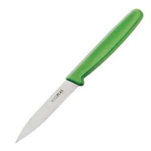 Hygiplas Paring Knife 3" Green-0