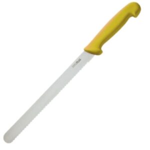 Hygiplas Serrated Slicer Knife 10" Yellow-0