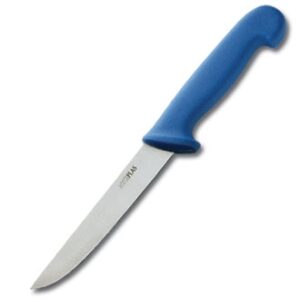 Hygiplas Stiff Boning Knife Blue 15.2cm/6"