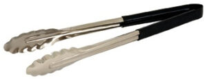 Black Colour Coded Tongs 12"-0