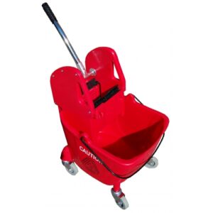 Kentucky Mop Bucket And Wringer 25L Red