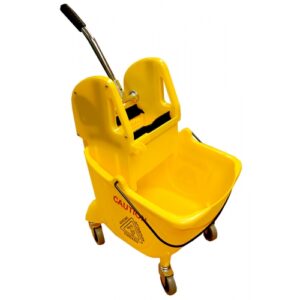 Kentucky Mop Bucket And Wringer 25L Yellow-0