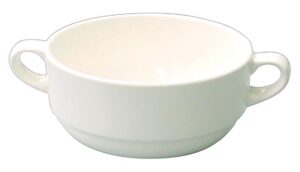 Churchill Alchemy White – 10oz Handled Consomme Bowl