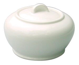 Churchill Alchemy White - 8oz Covered Sugar Bowl-0