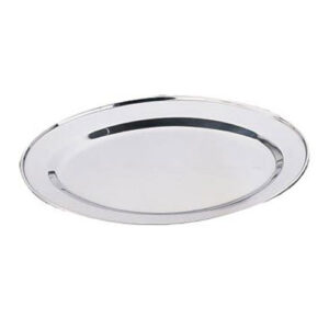 26″ Stainless Steel Oval Meat Flats