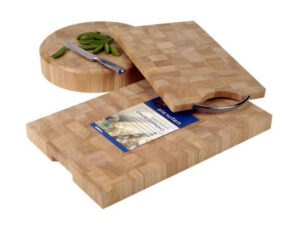 Natural Wood Chopping Board W/Hand Grip 45x30x3.5cm-0