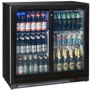 Prodis Sliding Double Door Bottle Cooler