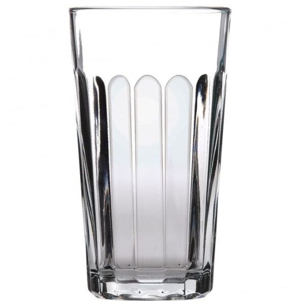 Paneled Beverage Glass 12oz