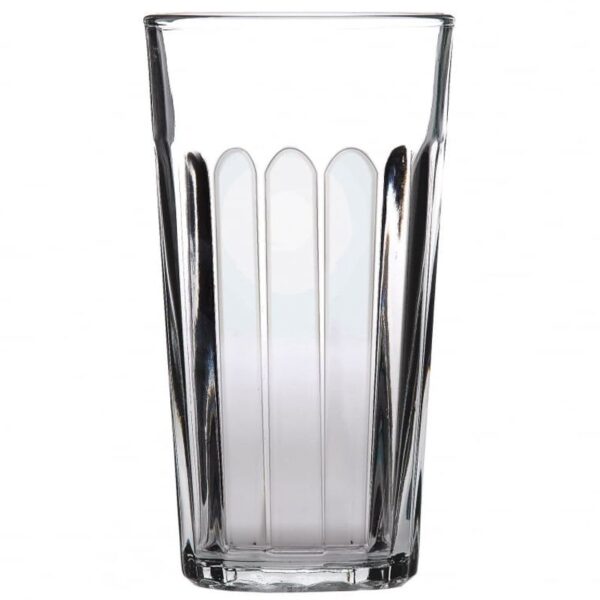 Paneled Cooler Glass 16oz