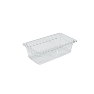 1/3 -Polycarbonate GN Pan 100mm Clear