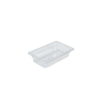 1/4 -Polycarbonate GN Pan 100mm Clear