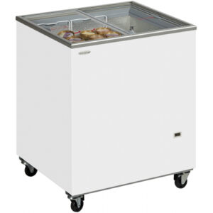 Tefcold Glass Lid Chest Freezer 165L