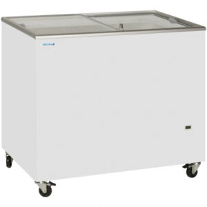 Tefcold Glass Lid Chest Freezer 255 Litre (W1020 X D640 X H860mm)