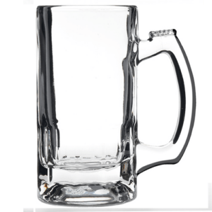 Trigger Beer Mug 12oz Lined @ 1/2 Pint CE