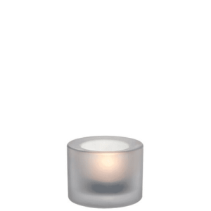 Chunky Tealight Holder – White