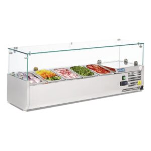 Polar G-Series Countertop Prep Fridge 5 1/4GN Pans