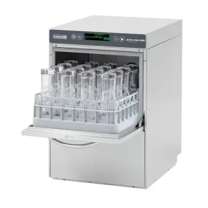 An image of Maidaid Evolution 425WS Glasswasher with Drain Pump & Internal Softener 400mm Basket