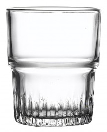 Empilable Fluted Tumbler Glass 7oz