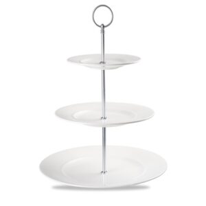 Alchemy 3 Tier Plate Tower Cake Stand