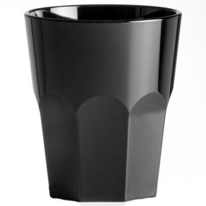 Granity Black Acrylic Tumbler Glass 9oz