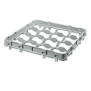 An image of an Artis GoldPlas 16 Compartment Rack 1 Extender Grey 50 x 50cm