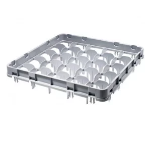 An image of an Artis GoldPlas 25 Compartment Rack 1 Extender Grey 50 x 50cm