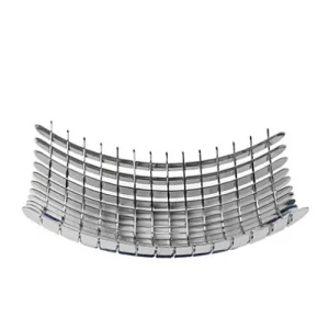 A Stainless Steel Square Wire Basket for Fruit