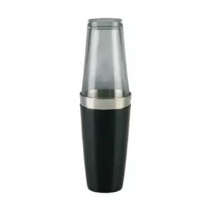 black cocktail shaker