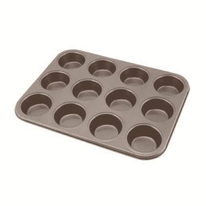 Carbon Steel Non-Stick 12 Cup Muffin Tray